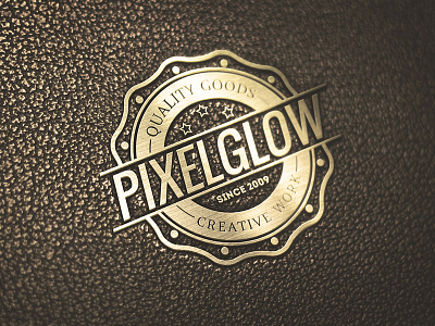 Logo/Insignia Mockup logo mockup metalic mock up perspective photorealistic