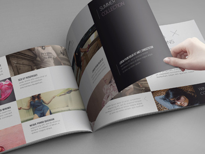 Landscape Brochure Mock-Up 3d booklet brochure brochure mock up catalog cover design landscape magazine magazine mockup mock up mockup