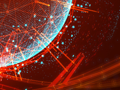 UI Experiment 3 3d c4d design gui ironman lines sphere tech ui