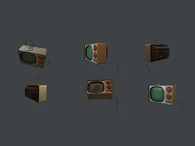 TV Model Progress 3d maya progress tv