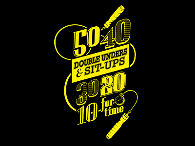 Annie Shirt black crossfit fitness jump rope shirt sport t shirt yellow
