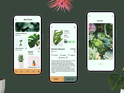 Alava application for plants lovers app application components design product ecommerce flowers online shop plant plants product design shop ui