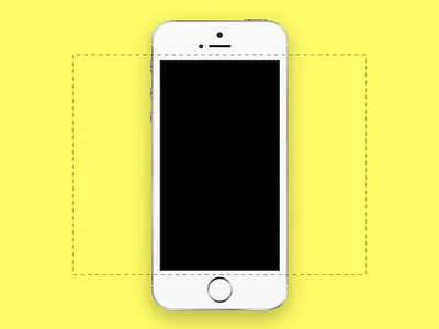 iPhone 5S for Dribbble .Sketch download freebie iphone iphone 5s resource sketch sketch app
