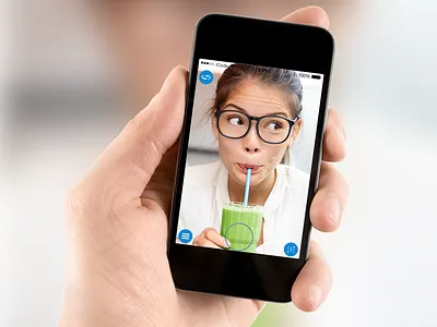 Camera camera flat design ios iphone mobile app