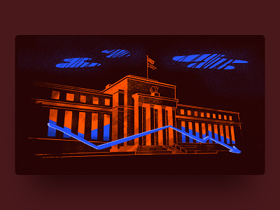 FedWire Went Down bank banking banking app building crypto cryptocurrencies defi digital digital assets digital illustration federal reserve fedwire finance fintech graphic design illustration nexo procreate united states