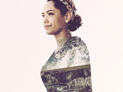 Double Exposures double exposure forefathers matte painting nature portraits scenery