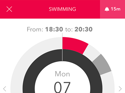 Event Details View caledar candooit flat info infographic snippet