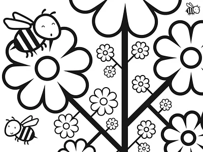 Bayer Bee Coloring contest Page #3 bayer bee coloring contest page