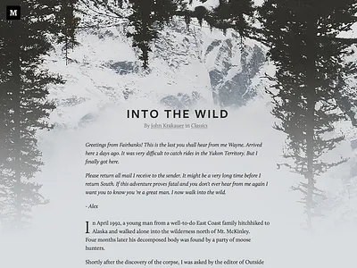 Medium.com Design blog calluna freight sans pro medium photography redesign typography unsplash