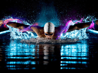 SouEsporte manipulation photomanipulation photoshop special effects sport swimming