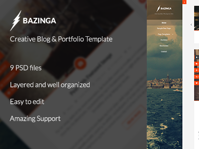 00 Banner. Large Preview blog business clean corporate magazine metro modern portfolio profile