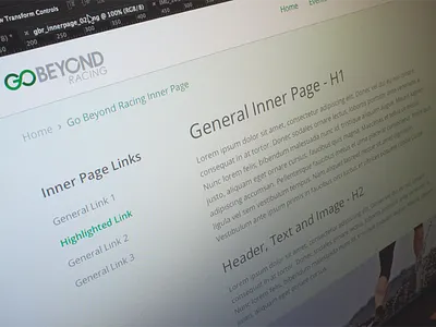 Page Layout @2x button clean design flat homepage layout minimal responsive text web