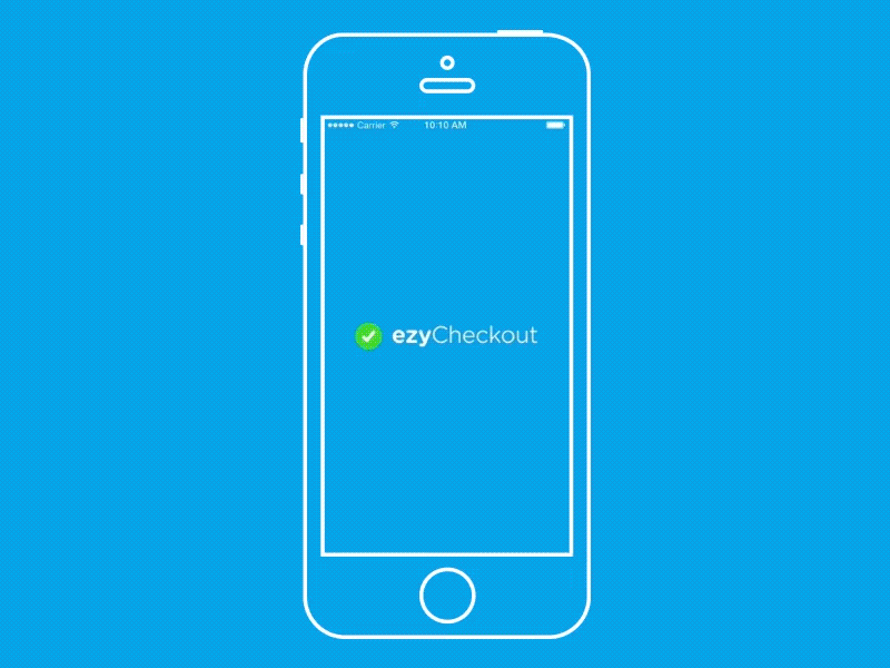 ezyCheckout - Bs As StartUp Weekend 1st Prize barcode cart checkout flat ios iphone mobile scan scanner startup supermarket weekend