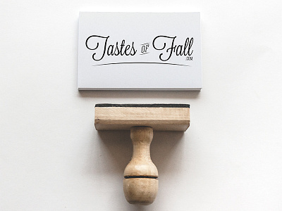 Tastes Of Fall branding print design