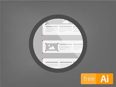 Content Layout Icons [Free Download] content download free freebie icons illustrator layout
