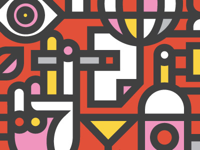 Season 7! advertising alcohol cocktails graphic illustration iphone wallpaper modern retro smoking vintage