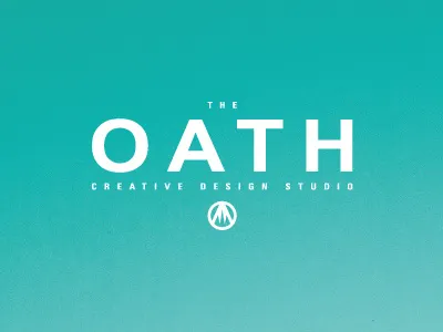 The Oath branding creative design identity independent logo mark studio the oath