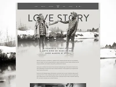 Love Jules Leather bespoke company design ecommerce hand crafted kicks leather minimal shoes story web