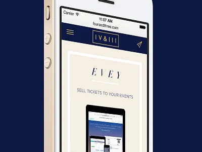 Portfolio on Mobile portfolio responsive website