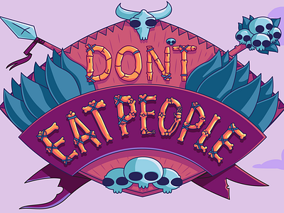 Start bamboo bones bull fun game ios people skulls spear tribal