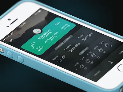 Racing Track App app interface mobile race ux