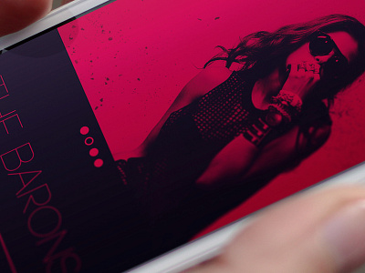 Knives Up app dark ecommerce flat indie iphone sunglasses ui