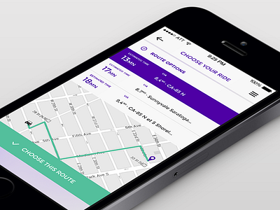 Google car concept app car concept dribbble google map mobile