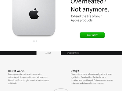 Landing page apple home page landing landing page simplicity whitespace