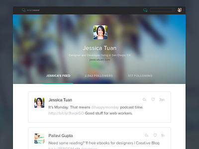 New Sample Desktop Project interface invision ui webdesign website