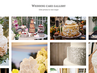 Jay's gallery california catering gallery interface internet ipad photo responsive ui ux web website