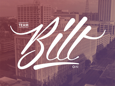 Team Bilt 352 bilt biltmore city gradient hand lettering logo logotype team urban
