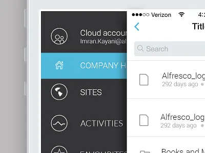 iphone mockup apple flat fresh icons ios7 iphone mobile ui redesign simple