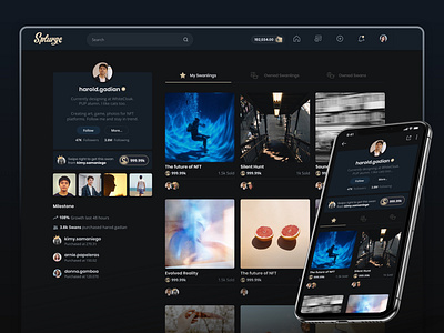 Splurge | User Profile | Social Media NFT Marketplace