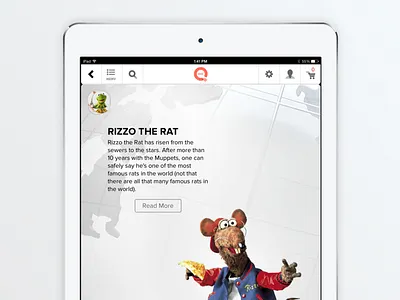 Muppet Bios for QVC disney ipad muppets qvc
