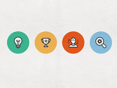 Seo & Marketing Icon Set flat icon set icons marketing seo