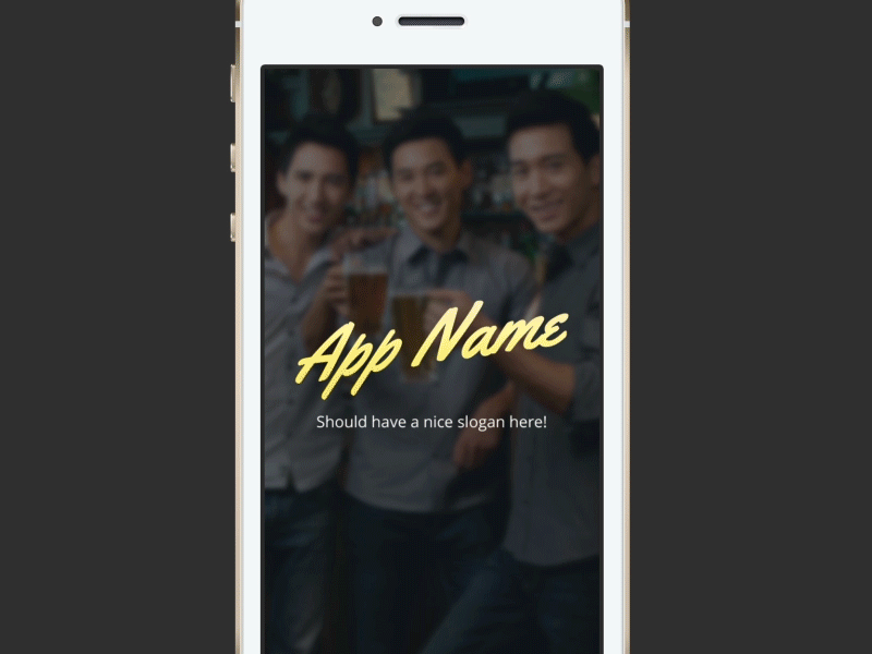 After Effects Template after effects animated animation app gif iphone mockup template
