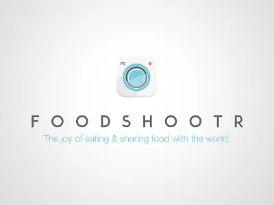 Foodshootr Re-Launch Logo app app icon food foodshootr icon iphone logo photos