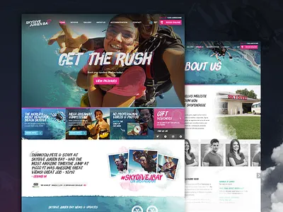 Skydiving Website humaan jurien bay neon not flat ocean skydive skydiving website