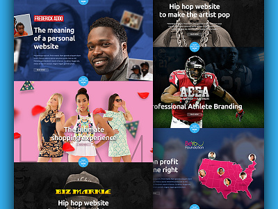 BMA Responsive Parallax agency clean flat flat design parallax portfolio responsive studio ui web design website