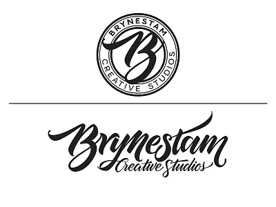 Final vector version calligraphy handmade handwritten lettering logo typography