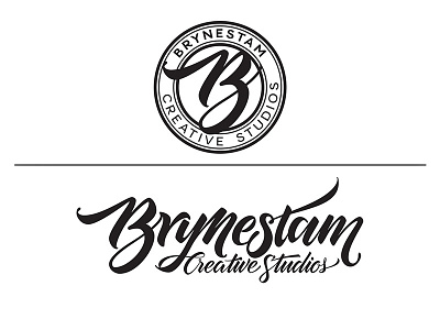 Final vector version calligraphy handmade handwritten lettering logo typography