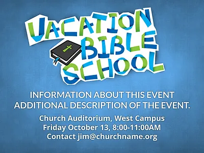 Proclaim Set: Vacation Bible School children church fun kids logos bible software paper proclaim school scripture slideshow texture vacation bible school