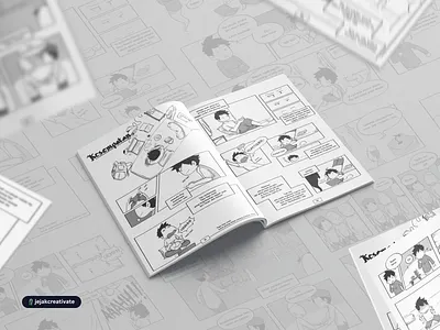 Published Work: Comic Collaboration with Pro-U Media art artist artwork branding cartoon character character design illustration