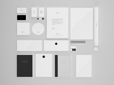 The Pressery Stationery Set 2014 almond artisan brand corporate identity logo milk pressery the typography