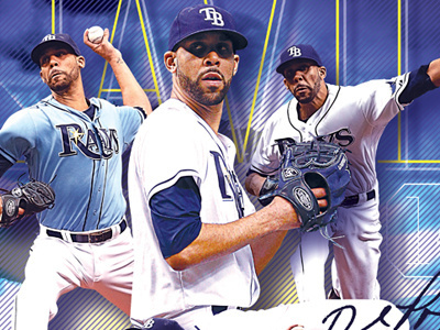 David Price Poster baseball david price mlb pitcher poster rays tampa bay youth