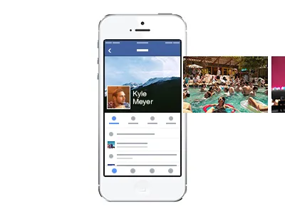Facebook Mobile Profile facebook ios mobile profile timeline