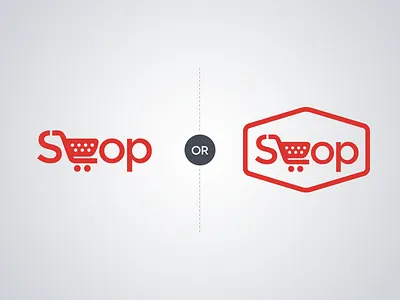 Shop Logo basket icon logo rebound red shop shopping