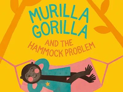 Murilla Gorilla 3 Cover book cover detective series gorilla illustration jungle kidlit kids books murilla gorilla