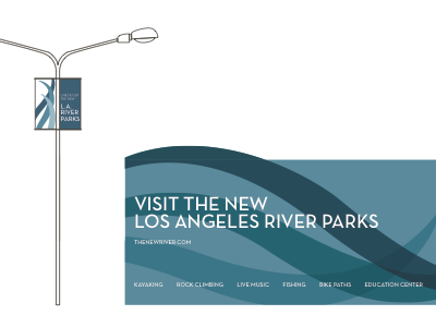 Los Angeles River Wayfinding & Signage la river los angeles signage way finding