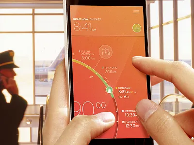 RoundTrip - Travel Itinerary App calendar flight roundtrip travel ui user interface